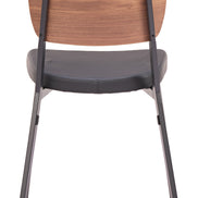 Ardenne Dining Chair (Set of 4) Black & Brown