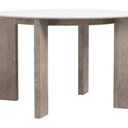 Oceanveil Round Dining Table White