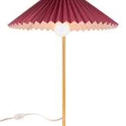 Charo Table Lamp Red & Gold