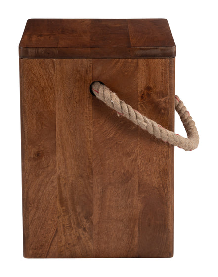 Omaga Storage Side Table Walnut