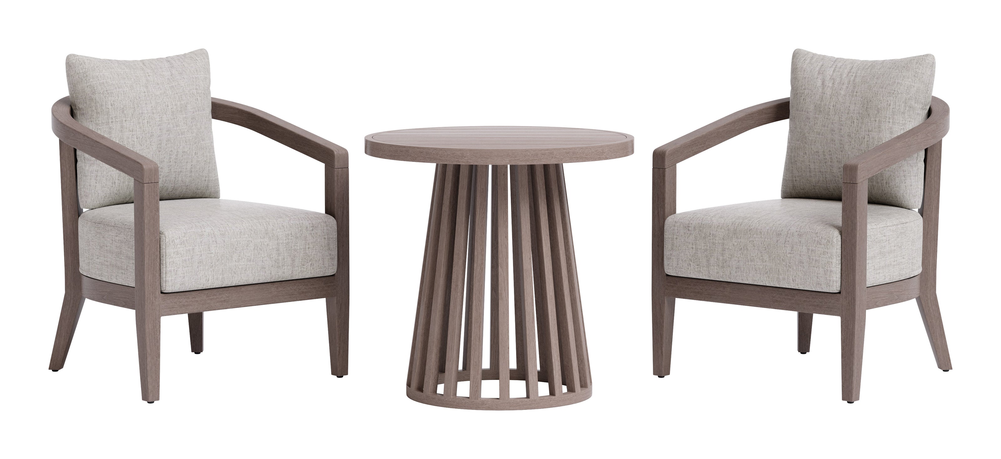 Viola Patio Seating Set Brown