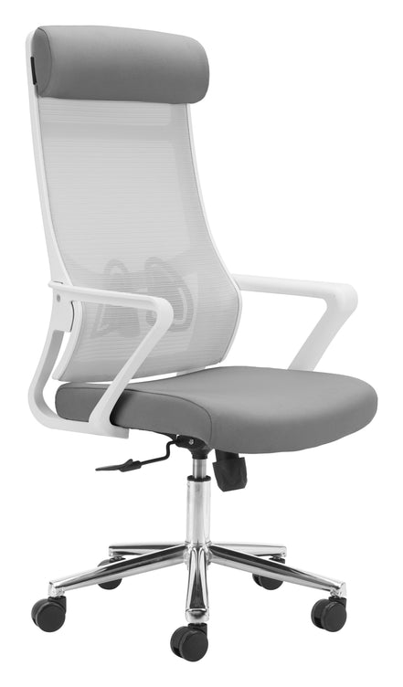 Jett High Back Office Chair Light Gray