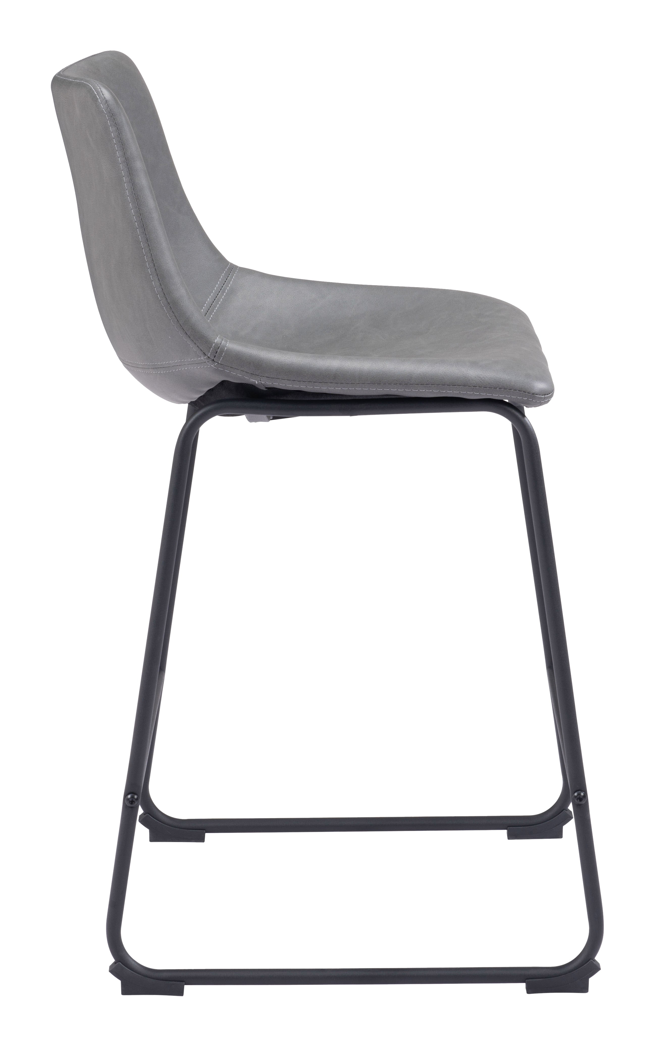 Smart Counter Stool (Set of 2) Charcoal