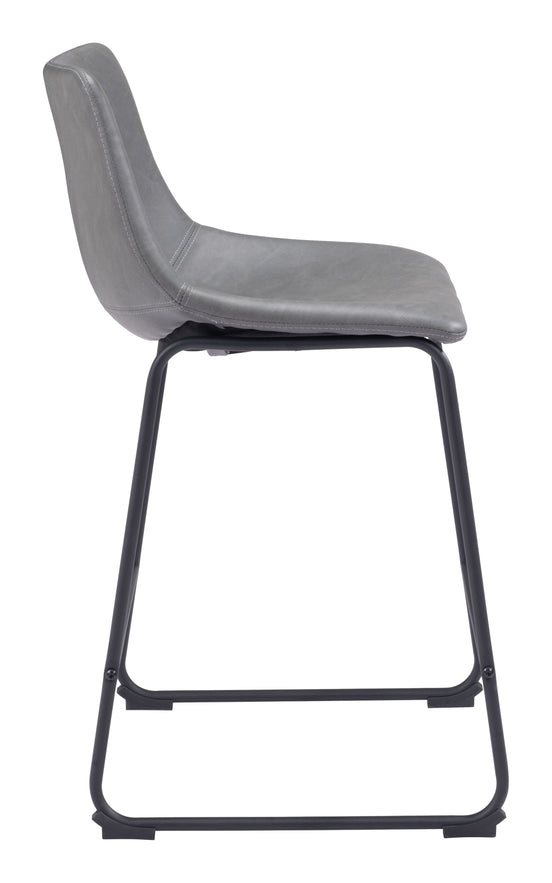 Smart Counter Stool (Set of 2) Charcoal