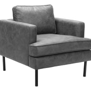 Decade Armchair Vintage Gray