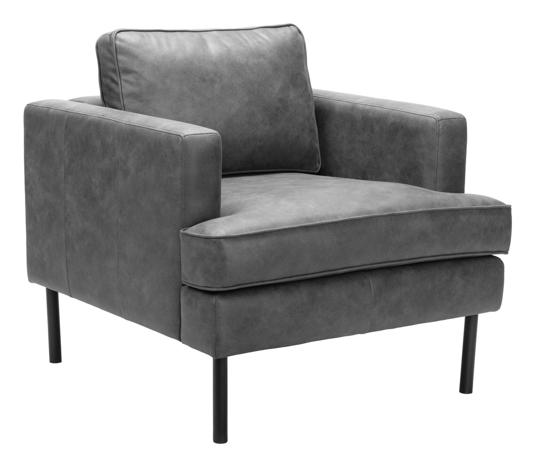 Decade Armchair Vintage Gray