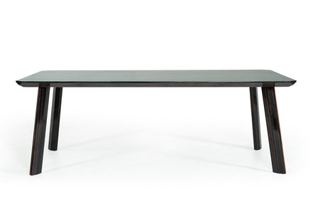 Chadwick Modern Ebony & Rosegold Dining Table - image 5