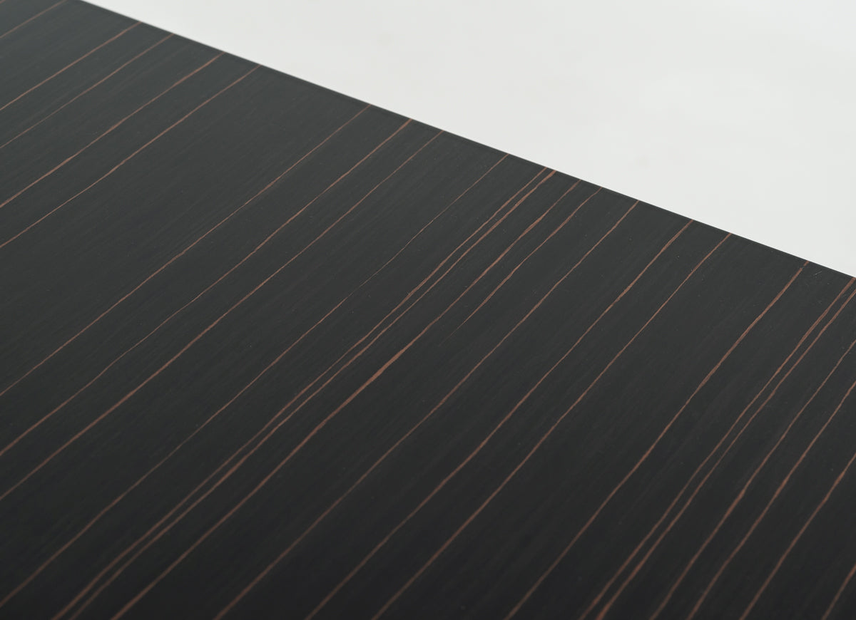 Chadwick Modern Ebony & Rosegold Dining Table - image 4