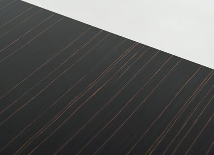 Chadwick Modern Ebony & Rosegold Dining Table - image 4