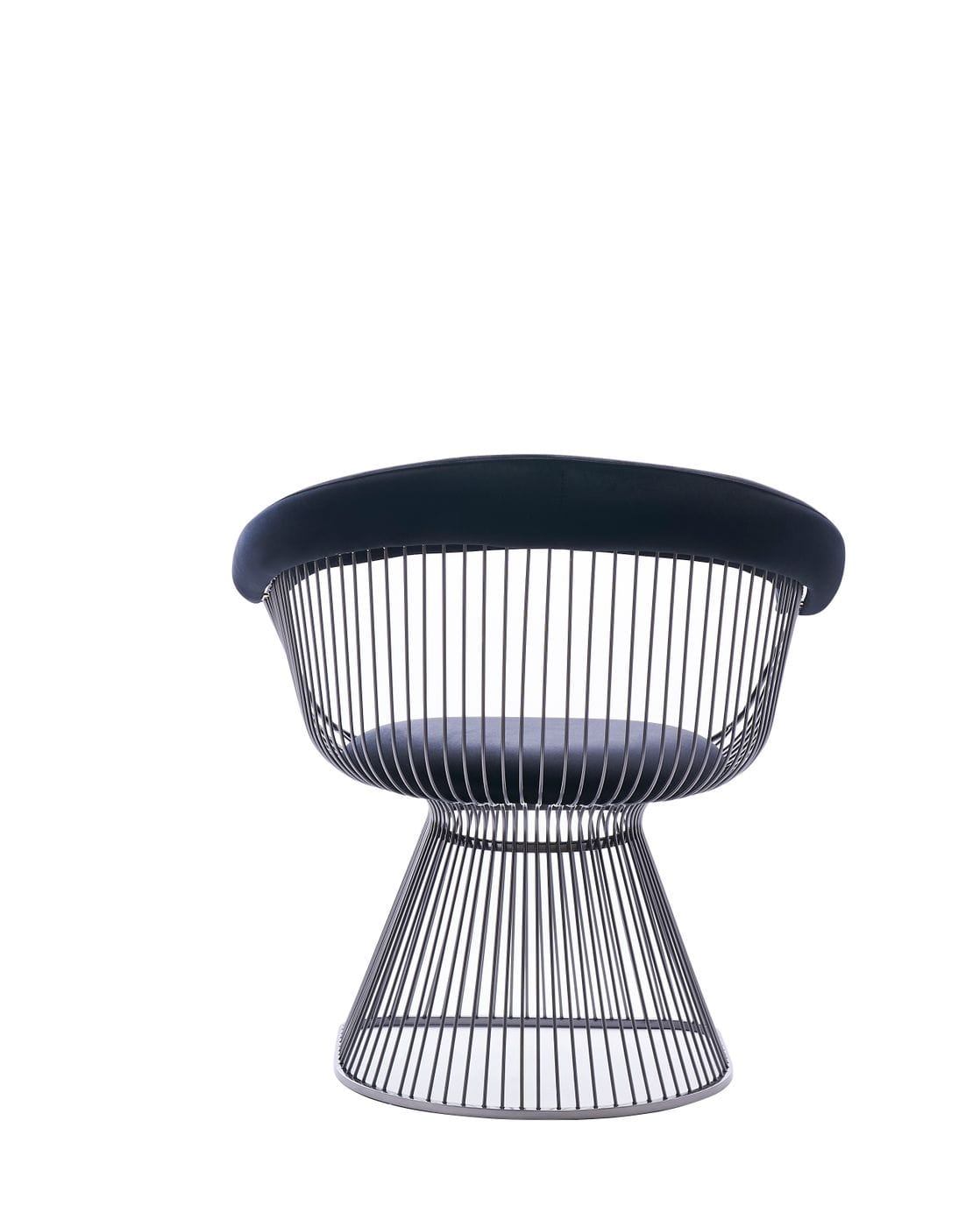 Chandler - Modern Black Velvet & Black Stainless Steel Dining Chair - image 3