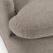 Chantry - Modern Grey Sand Fabric Swivel Accent Chair - image 5