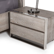 Arlene Modern Grey Elm Nightstand - image 5