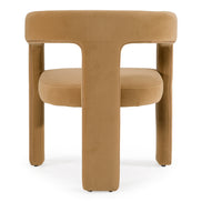 Cherish - Modern Tan Fabric Dining Chair - image 4