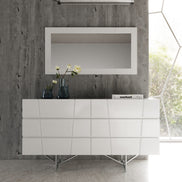 Chrysler Modern White Dresser - image 4