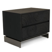 Cirque - Modern Black Ash Nightstand