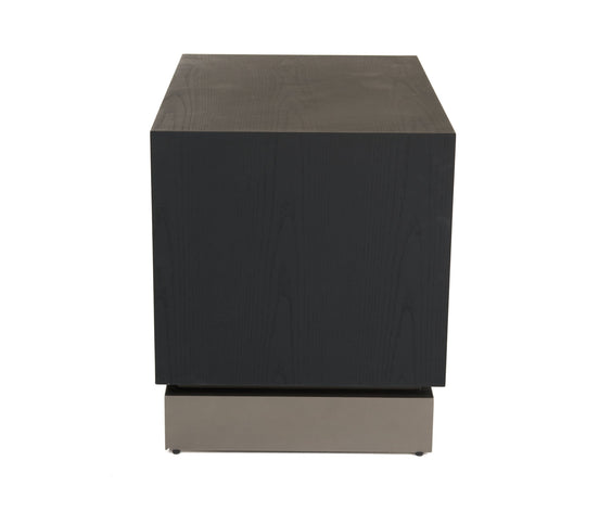 Cirque - Modern Black Ash Nightstand - image 2
