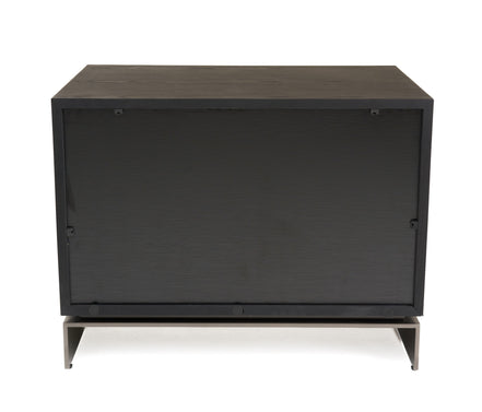 Cirque - Modern Black Ash Nightstand - image 3
