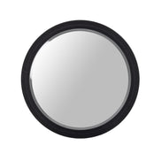 Cirque - Modern Black Ash Round Mirror - image 2