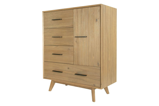 Claire - Contemporary Walnut Chest - image 2