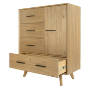 Claire - Contemporary Walnut Chest - image 4