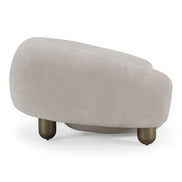 Clarity - Contemporary Light Grey Fabric Accent Chair - image 2