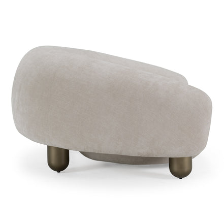 Clarity - Contemporary Light Grey Fabric Accent Chair - image 2