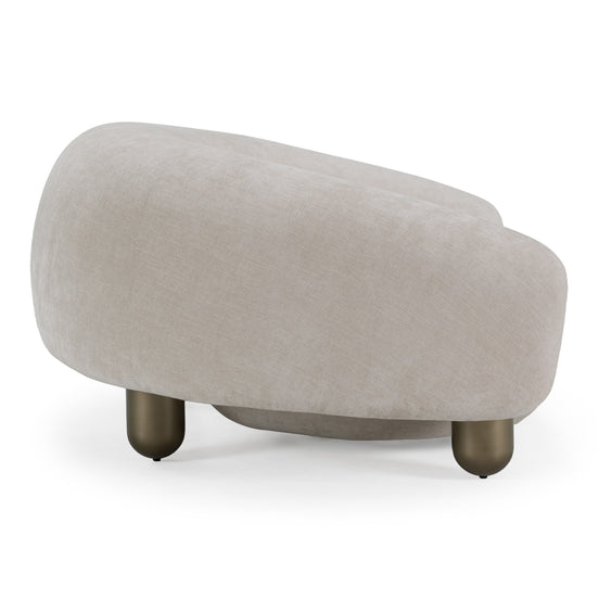Clarity - Contemporary Light Grey Fabric Accent Chair - image 2