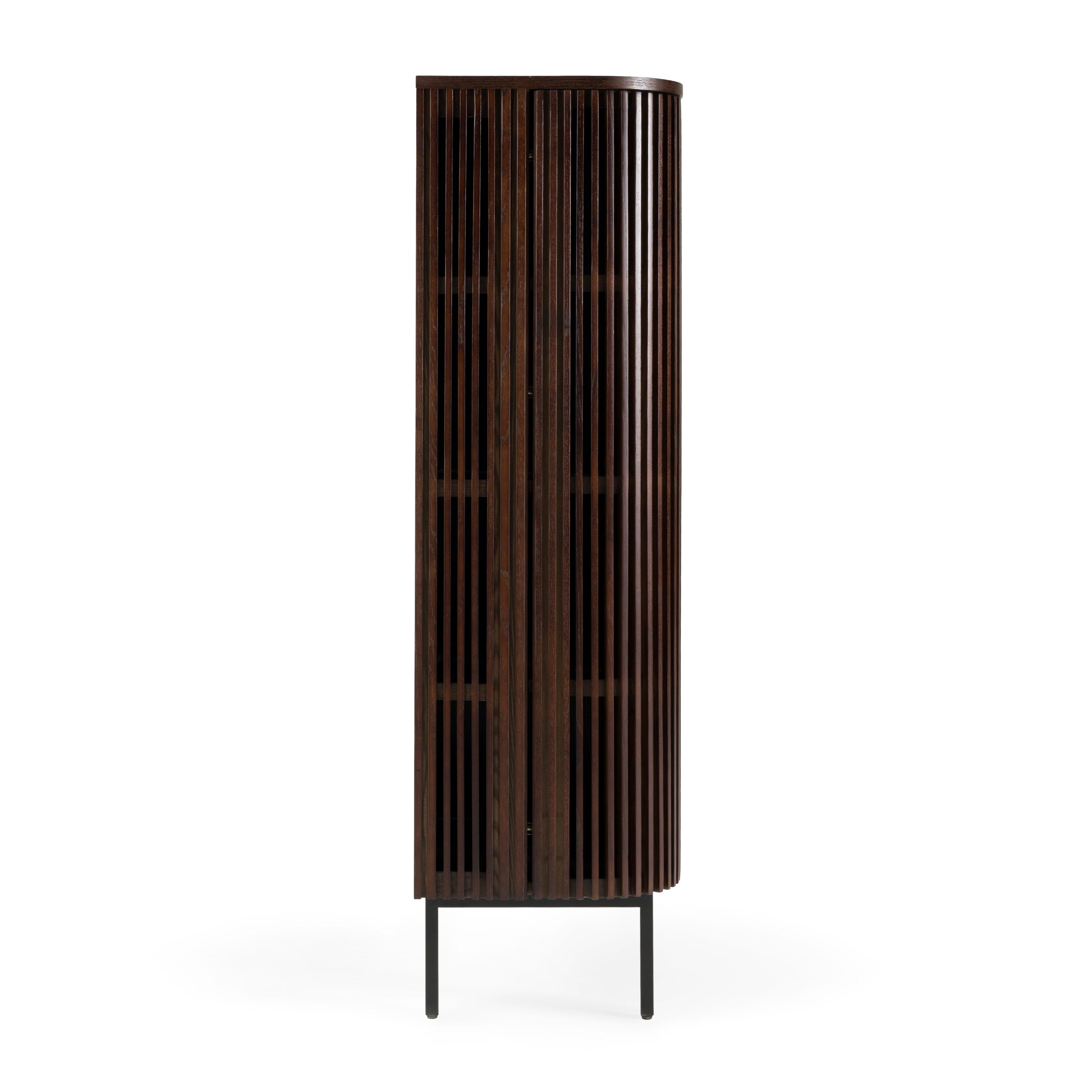 Clifton - Modern Smoked Ash Tall Buffet - image 2