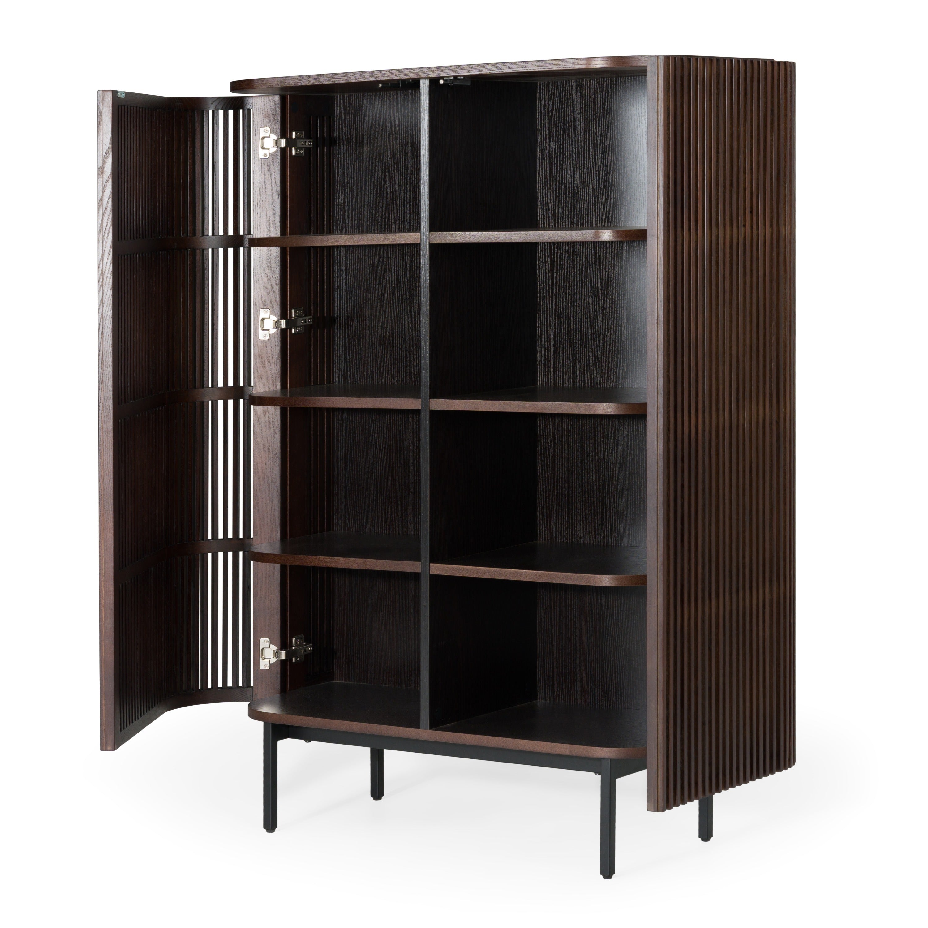 Clifton - Modern Smoked Ash Tall Buffet - image 4