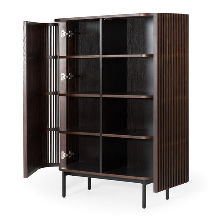 Clifton - Modern Smoked Ash Tall Buffet - image 4