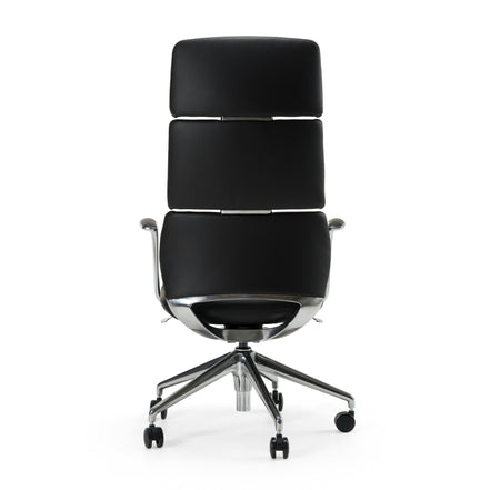 Clyne - Modern Black Vegan Leather Executive Office Chair - image 3