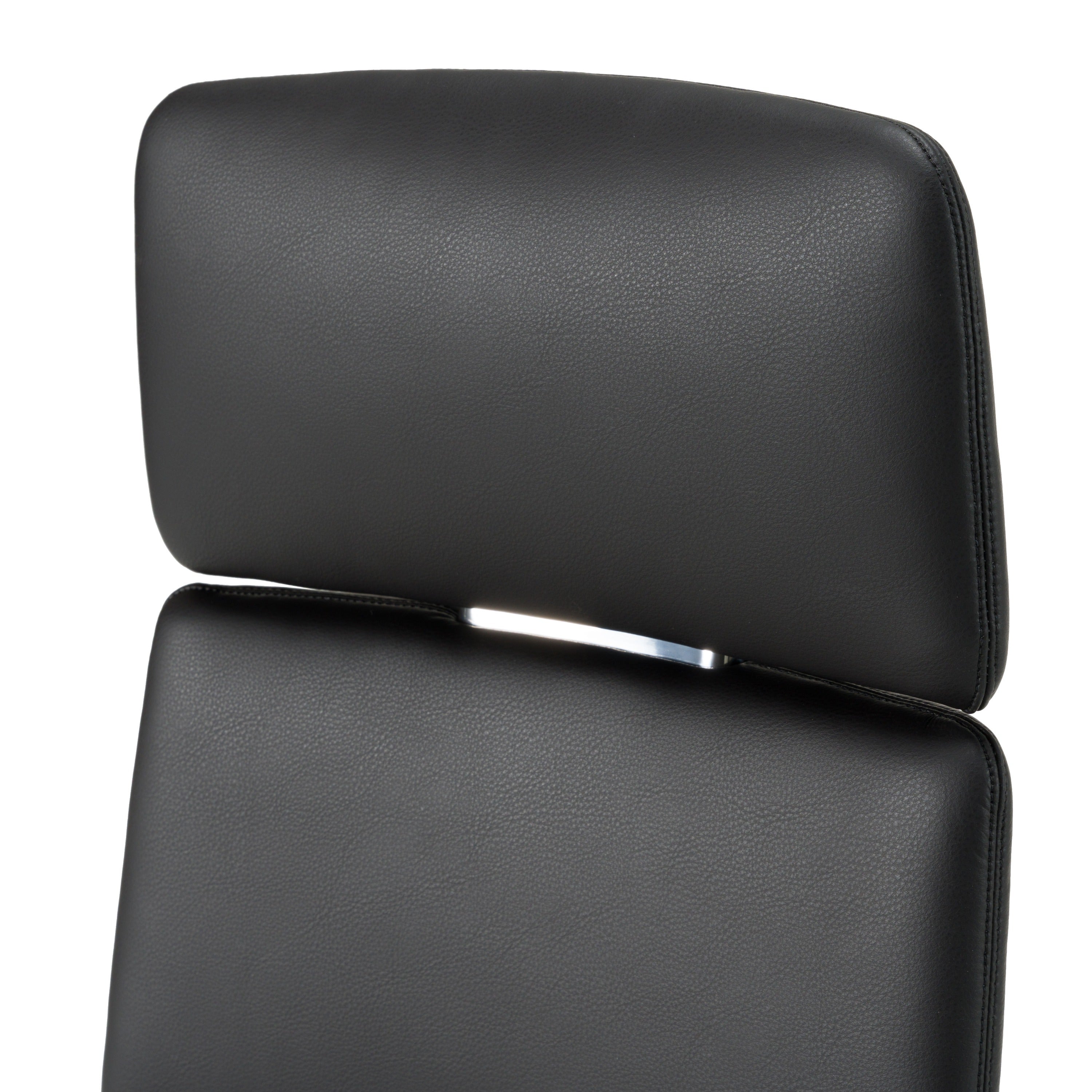 Clyne - Modern Black Vegan Leather Executive Office Chair - image 5