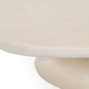 Coates - Modern Beige Fiberform Coffee Table - image 4