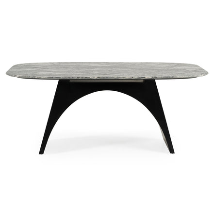 Colbert - Modern Black & White Marble Dining Table