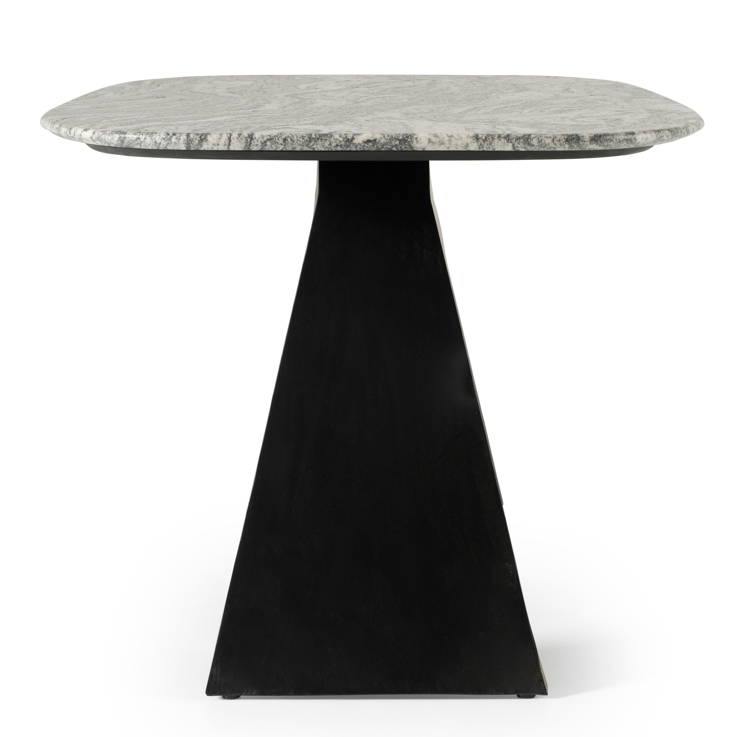 Colbert - Modern Black & White Marble Dining Table - image 3