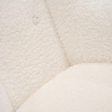 Colfax - Modern White Sheep Rocking Chair - image 4