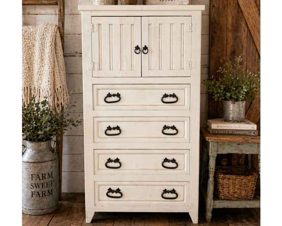 Las Cruces White Chest