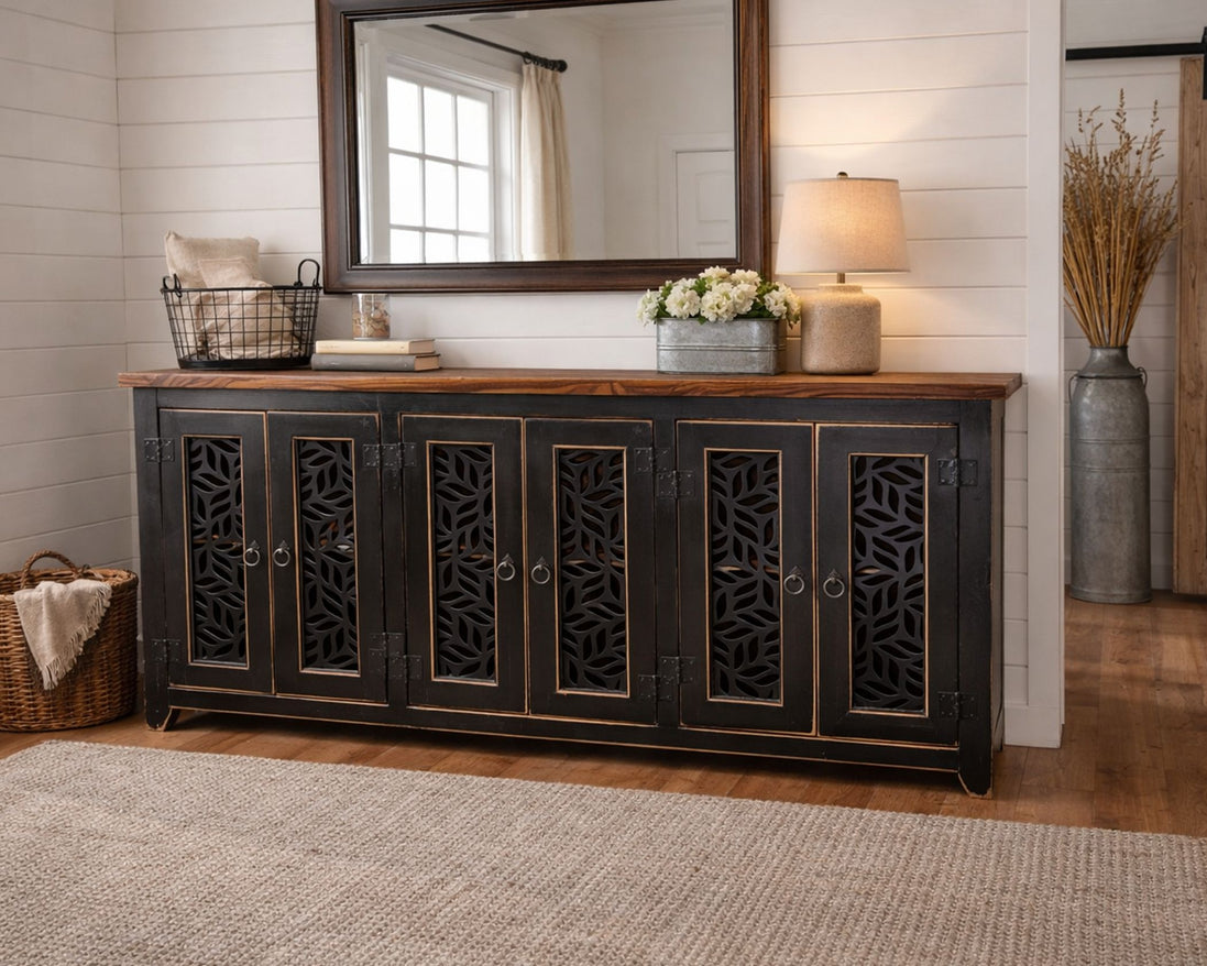 Hailey 6 Black Console