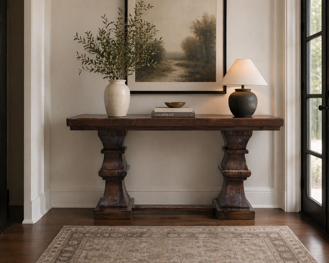 Pedestal Walnut