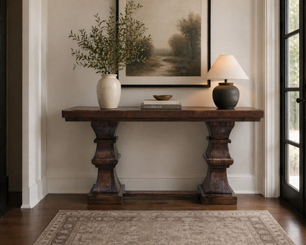 Pedestal Walnut