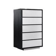 Concord - Modern Black Marble + Black Ash + Aluminum Chest - image 2