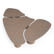 Connie - Modern White Oak Nesting Coffee Table Set - image 4