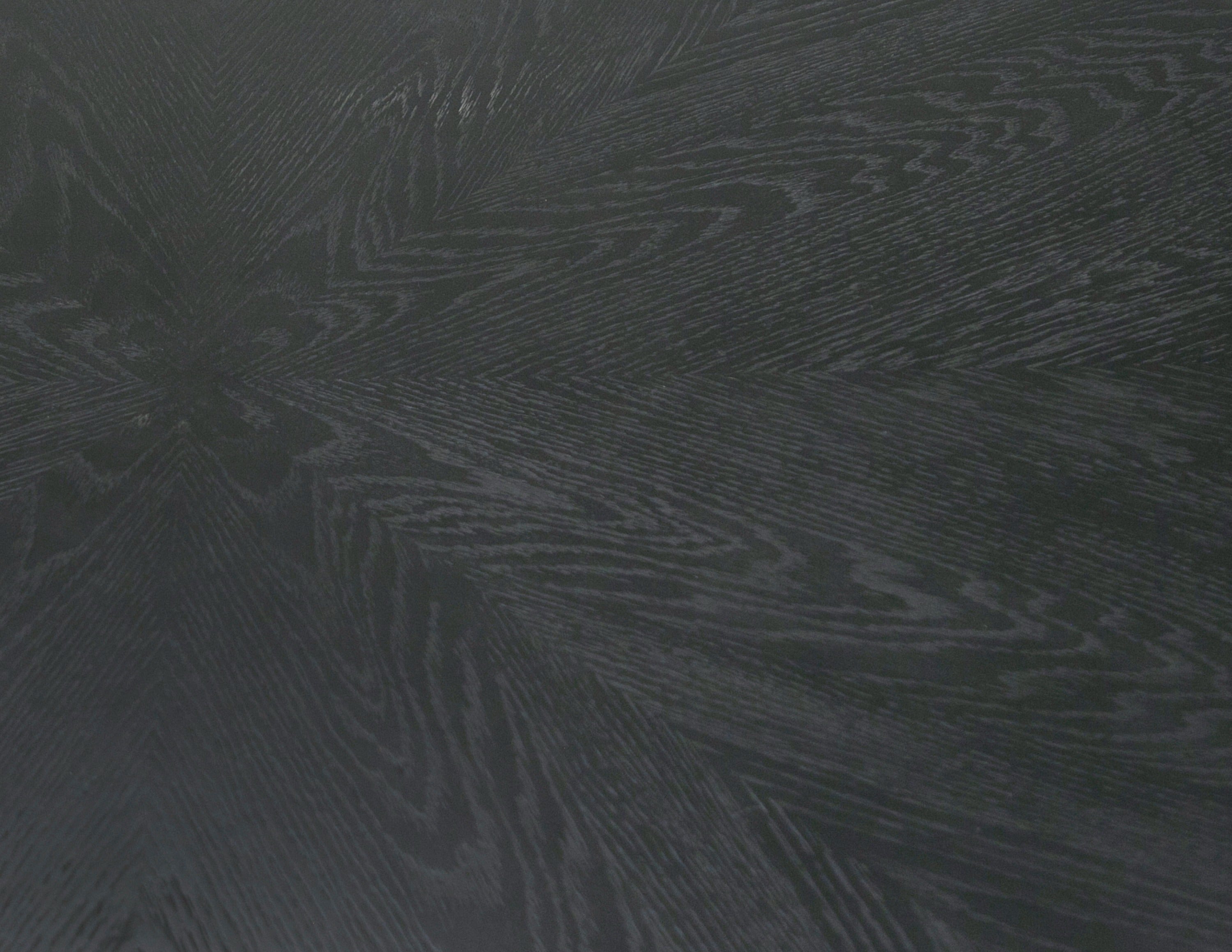 Conroy - Modern Black Round Dining Table - image 3