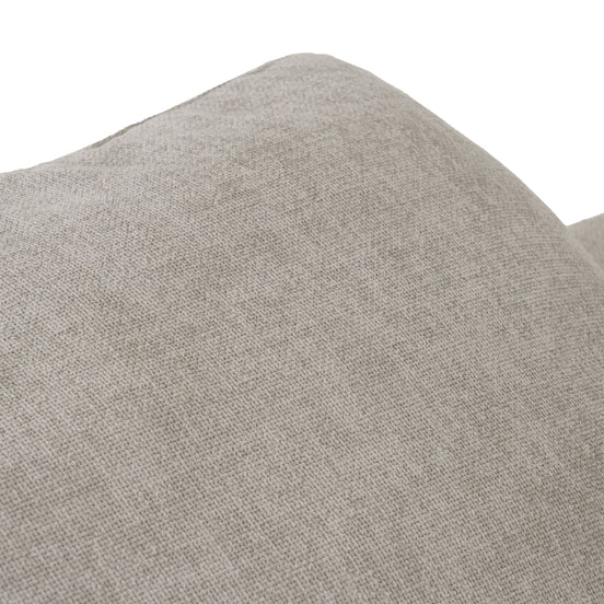 Corinth - Modern Grey Fabric Sectional Sofa with 3 Power Recliners
