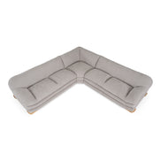 Crockett - Modern Light Grey Fabric Sectional Sofa - image 3