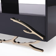 Legend Modern Black & Gold Coffee Table - image 4