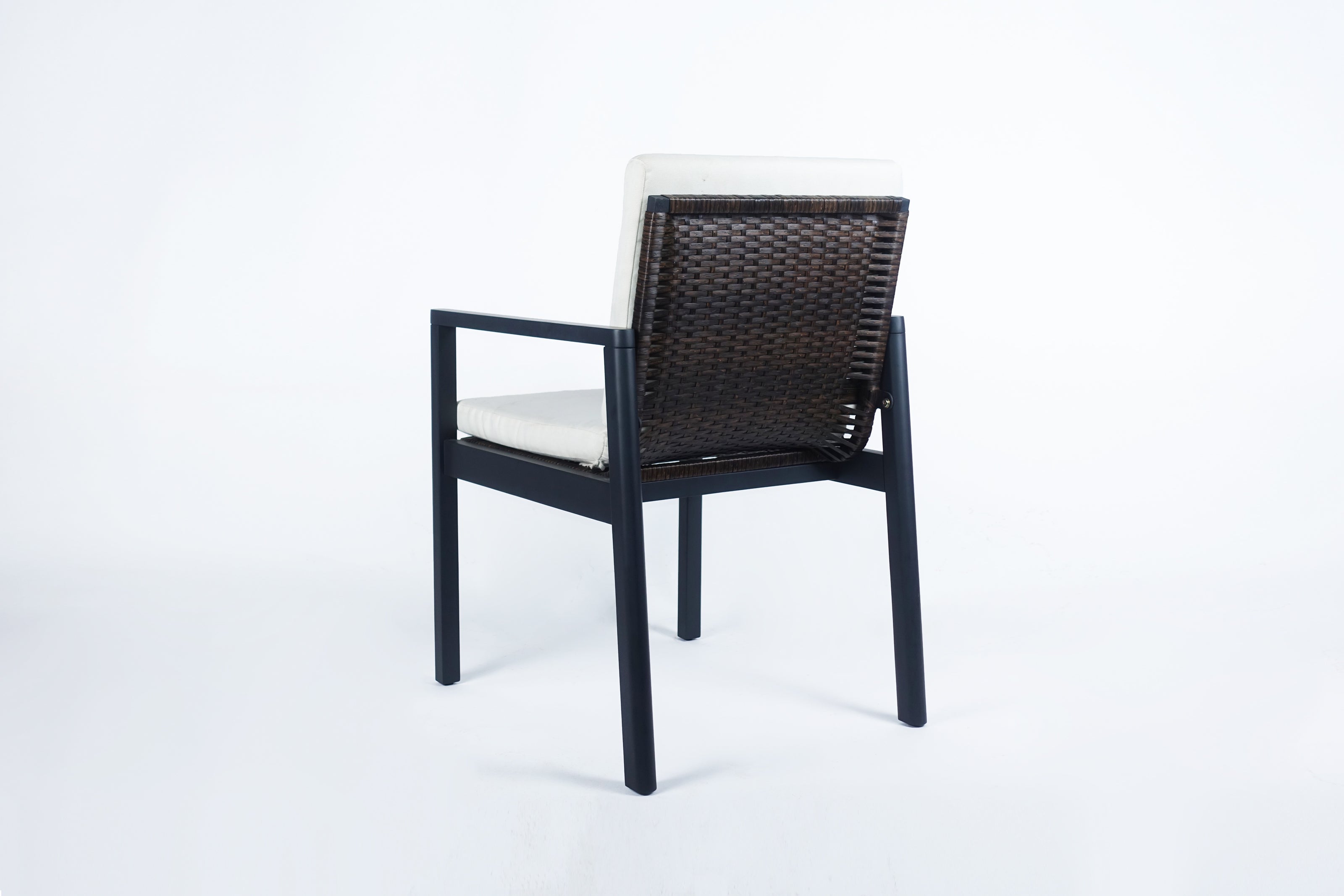 Cuba - Modern Outdoor Dining Chair Set of 2 - image 2