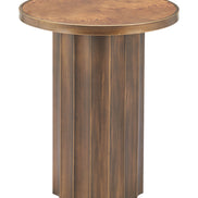 Afinato Side Table Brown