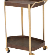 Stela Bar Cart Walnut