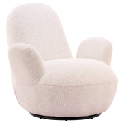 Lunet Swivel Chair Ivory